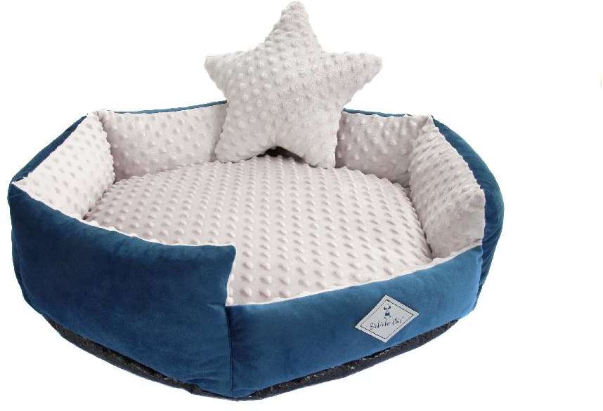 Cama Bichinho Chic Bubble Azul - Tam. G