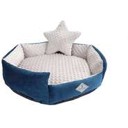 Cama Bichinho Chic Bubble Azul - Tam. M