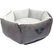 Cama Bichinho Chic Hexa Moscou Cinza - Tam. P