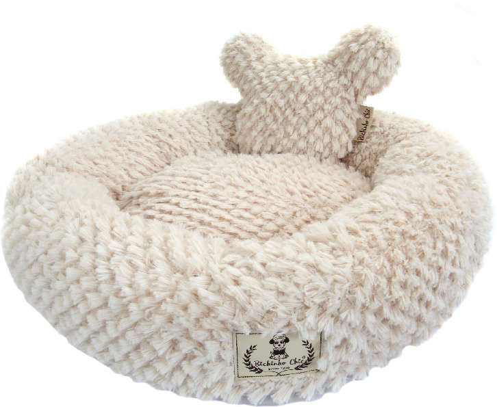 Cama Bichinho Chic Teddy Bege - Tam. G