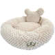 Cama Bichinho Chic Teddy Bege