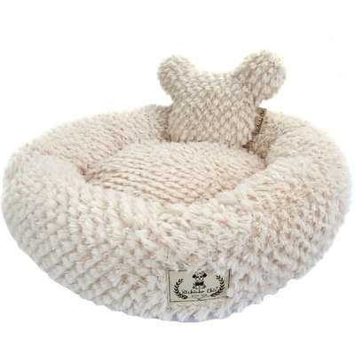 Cama Bichinho Chic Teddy Bege