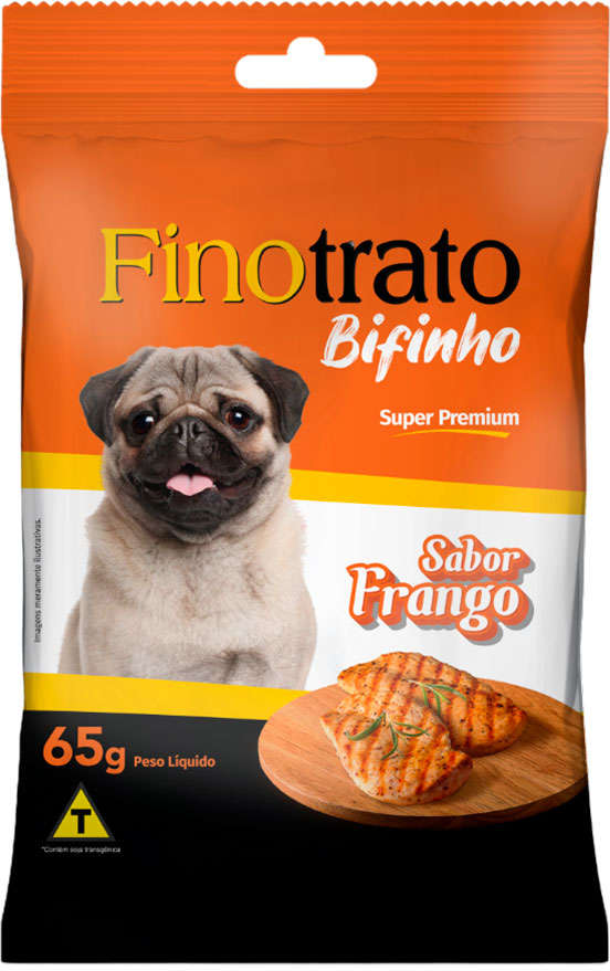 Bifinho Finotrato Frango para Cães - 65 g