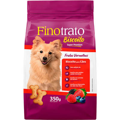 Biscoito Finotrato Frutas Vermelhas para Cães