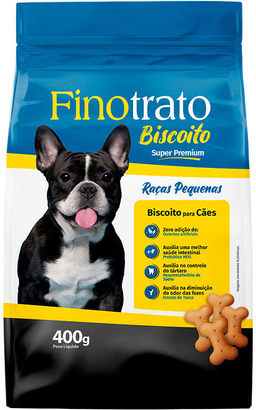 Biscoito Finotrato para Cães Porte Pequeno - 400 g