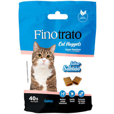 Biscoito Finotrato Cat Nuggets Frango para Gatos