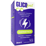 Suplemento Vitamínico Avert Glicopet Energético para Cães e Gatos - 30 mL