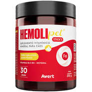 Suplemento Mineral Avert Hemolipet Sticks para Cães - 210 g