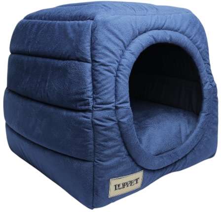 Cama Luppet Iglu Super Luxo Azul - Tam. M