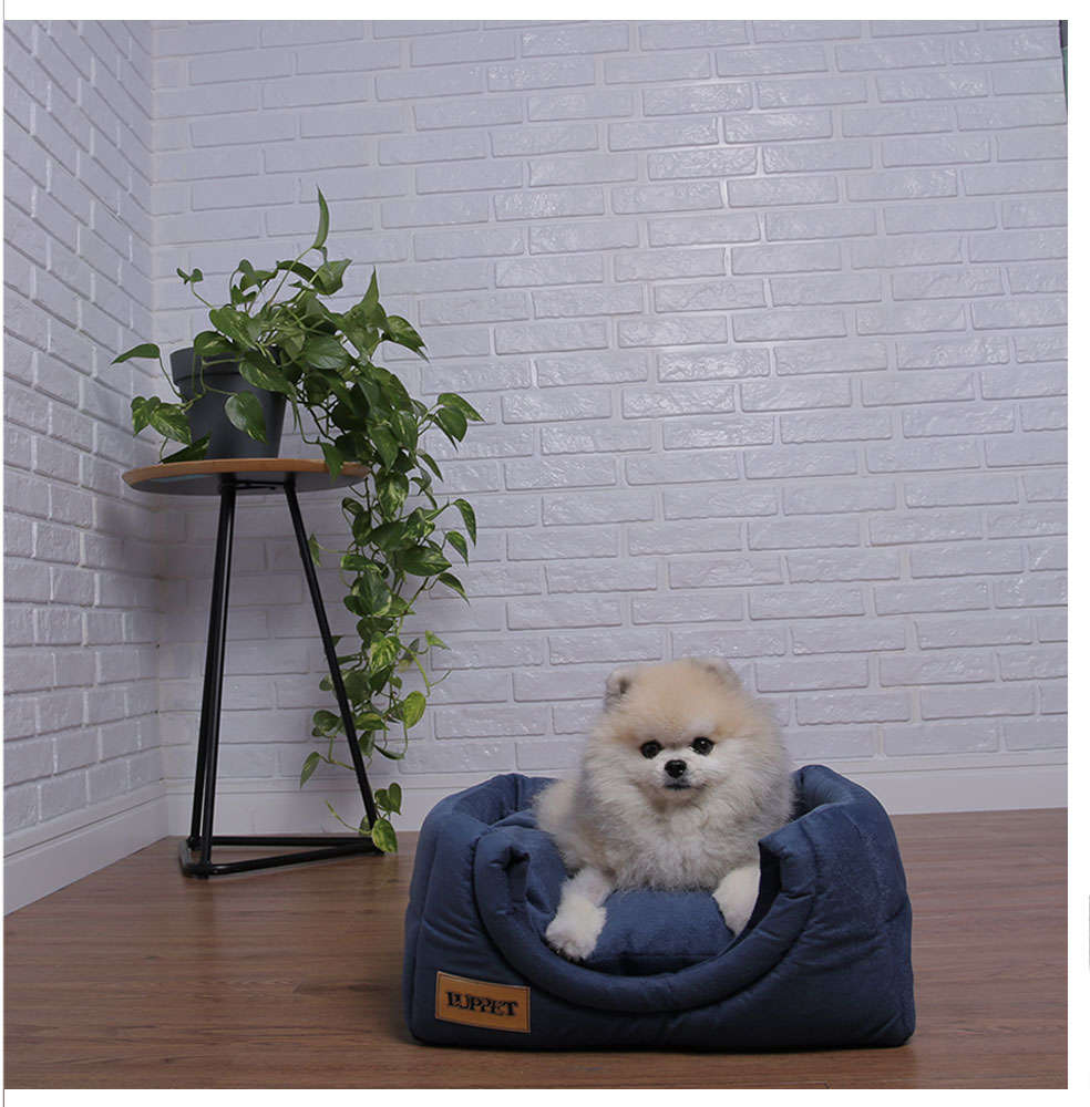 Cama Luppet Iglu Super Luxo Azul - Tam. M