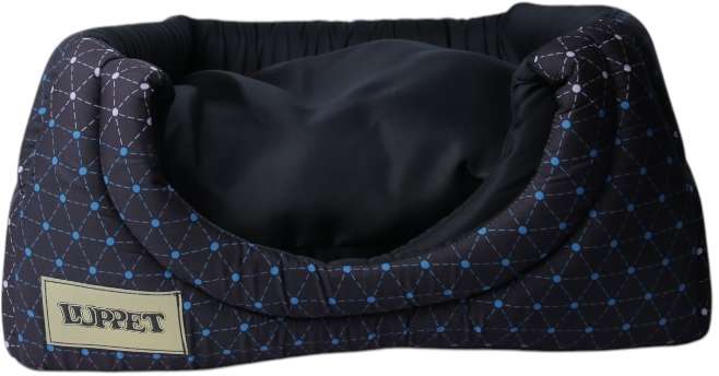Cama Luppet Conforto Iglu 2 em 1 Preta - Tam. M