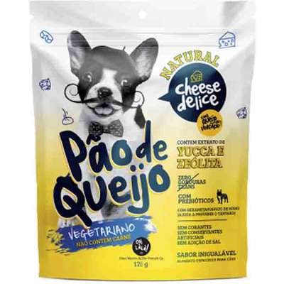 Biscoito OH LàLà! Pet para Cães Adultos Sabor Pão de Queijo Vegetariano