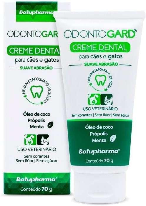 Creme Dental Botupharma Pet Odontogard - 70 g