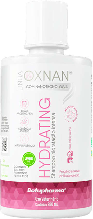 Shampoo Botupharma Pet Oxnan Hydrating - 280 mL