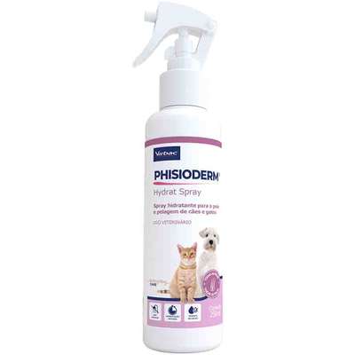 Spray Hidratante Virbac Phisioderm Pele e Pelagem para Cães e Gatos”