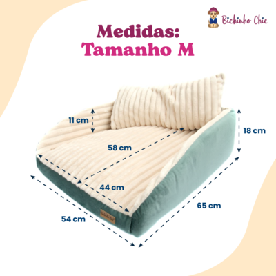 Cama Bichinho Chic Roma Bege