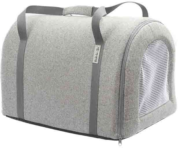 Bolsa Bichinho Chic Veneza Cinza - Tam. G