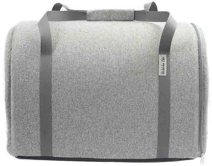 Bolsa Bichinho Chic Veneza Cinza - Tam. G