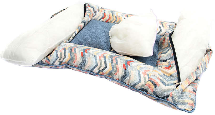 Colchonete Bichinho Chic Dinmarca Azul - Tam. GG