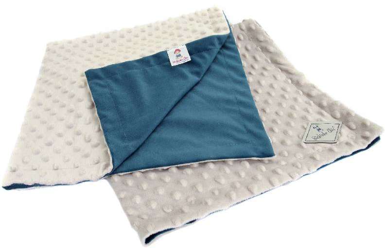 Cobertor Bichinho Chic Bubble Azul - Tam. M