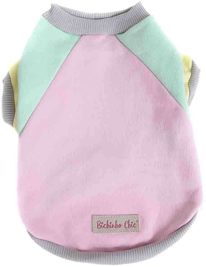 Blusão Bichinho Chic Color Rosa - Tam. 04