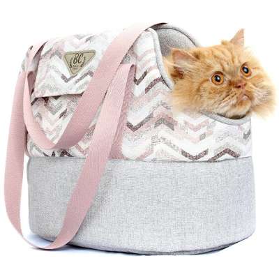 Bolsa de Transporte Bichinho Chic Dinamarca Rosa