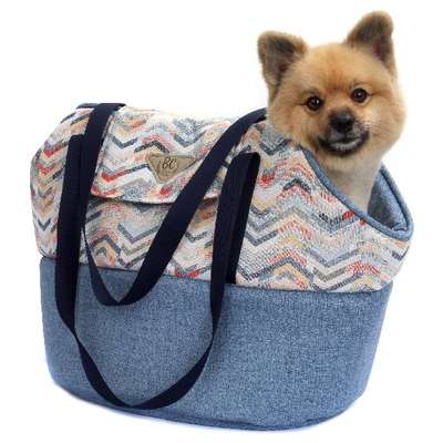 Bolsa de Transporte Bichinho Chic Dinamarca Azul