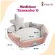 Cama Bichinho Chic Bubble Rosa