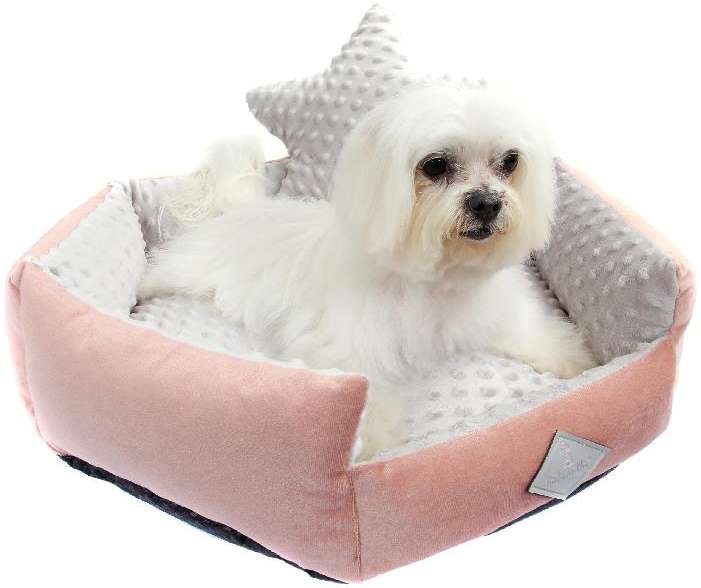 Cama Bichinho Chic Bubble Rosa - Tam. M
