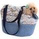 Bolsa de Transporte Bichinho Chic Dinamarca Azul”