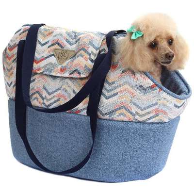 Bolsa de Transporte Bichinho Chic Dinamarca Azul”
