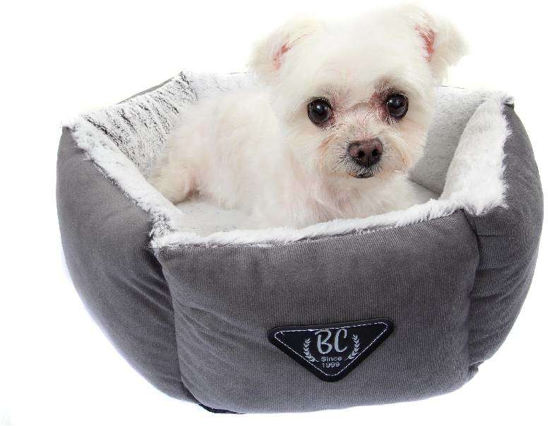 Cama Bichinho Chic Hexa Moscou Cinza - Tam. P