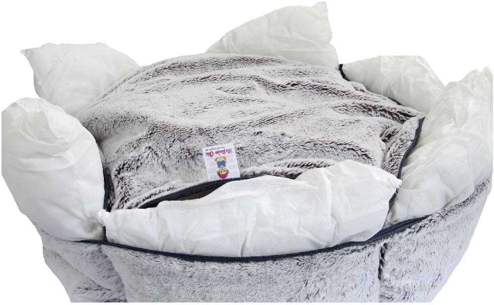 Cama Bichinho Chic Hexa Moscou Cinza - Tam. G