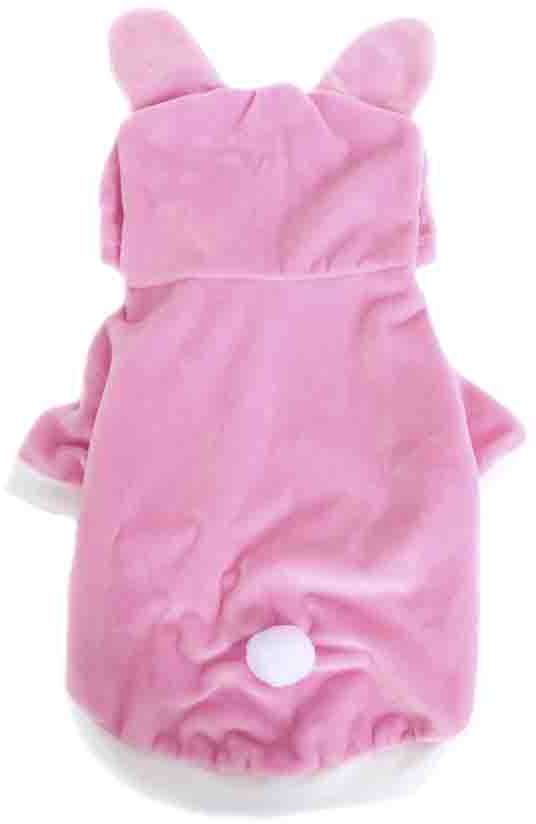 Blusão Bichinho Chic Coelhinho Rosa - Tam. 04