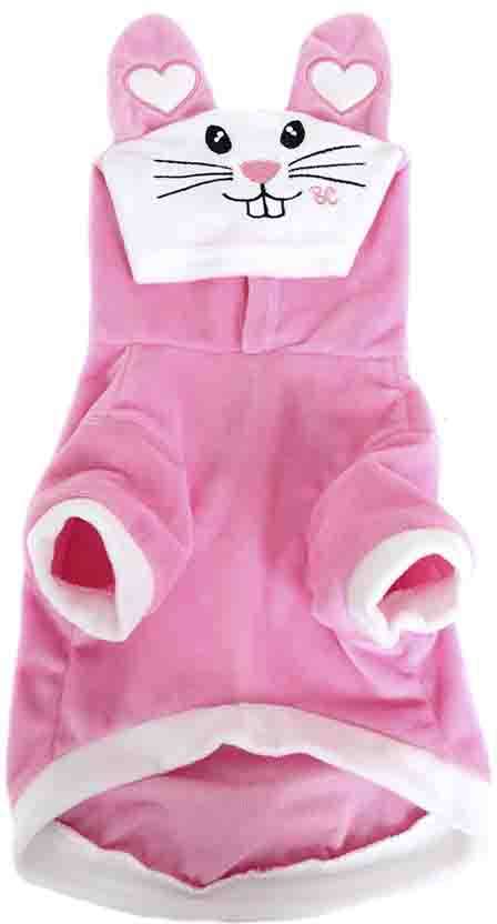 Blusão Bichinho Chic Coelhinho Rosa - Tam. 04