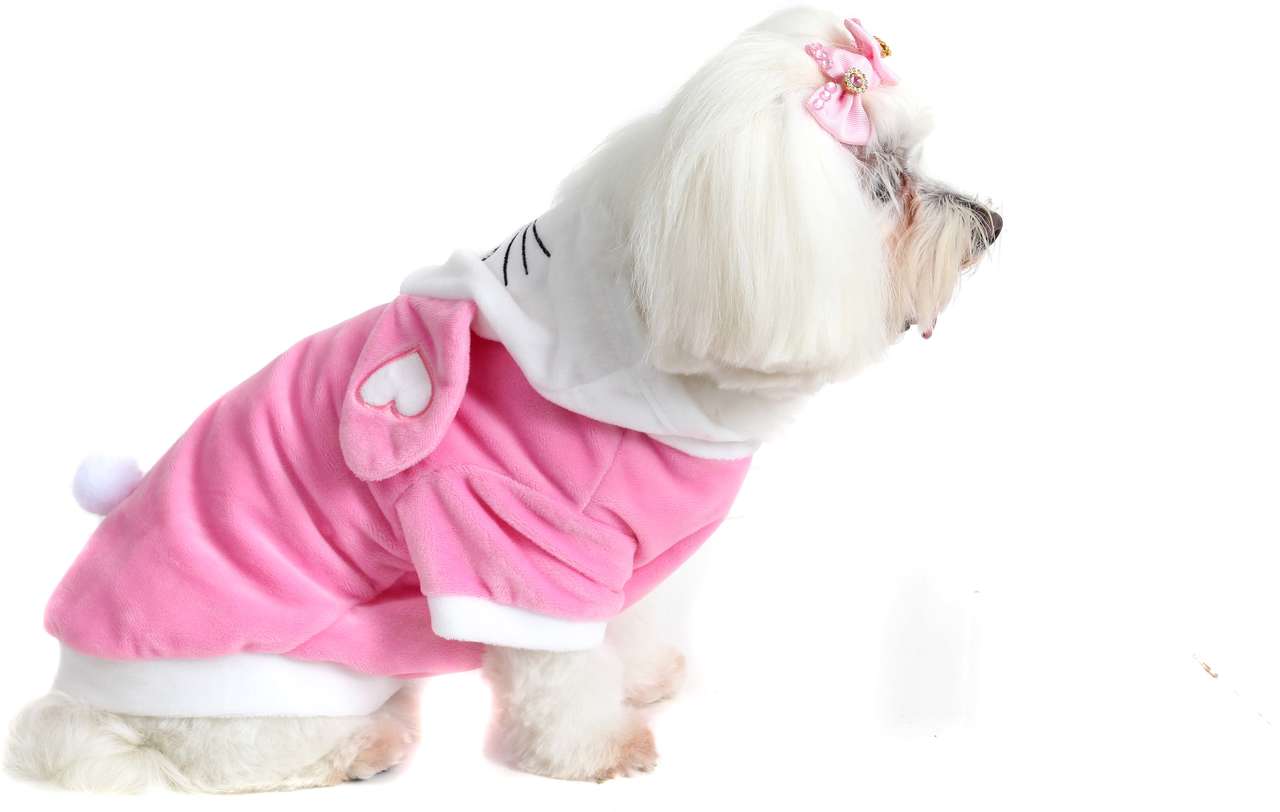 Blusão Bichinho Chic Coelhinho Rosa - Tam. 03