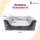 Cama Bichinho Chic Moscou Cinza