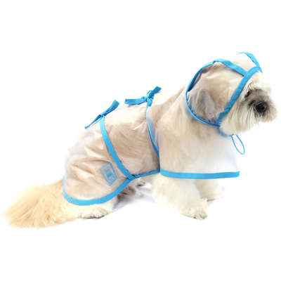 Capa de Chuva Bichinho Chic Azul