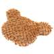 Cama Bichinho Chic Teddy Marrom