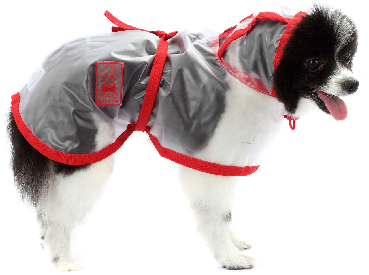 Capa de Chuva Bichinho Chic Vermelha - Tam.10
