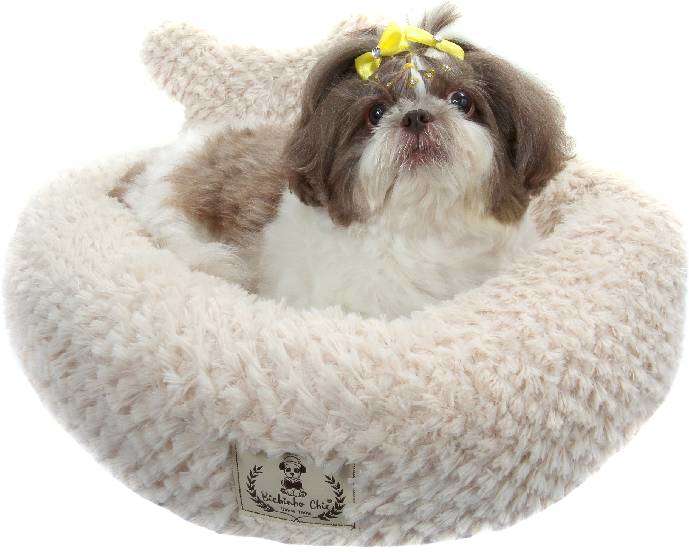 Cama Bichinho Chic Teddy Bege - Tam. G