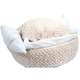 Cama Bichinho Chic Teddy Bege