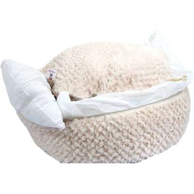 Cama Bichinho Chic Teddy Bege