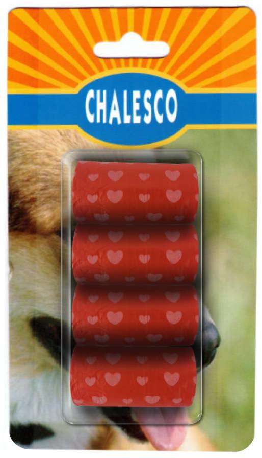 Refil Chalesco Sacolas Biodegradáveis para Kit Higiênico - Cores Variadas