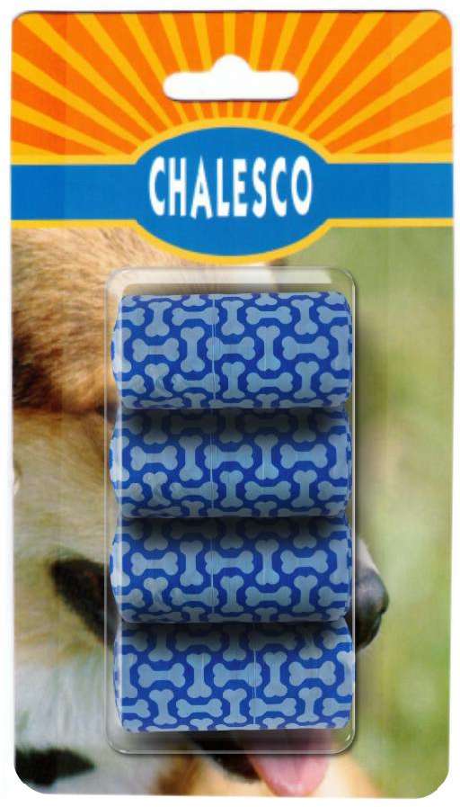 Refil Chalesco Sacolas Biodegradáveis para Kit Higiênico - Cores Variadas
