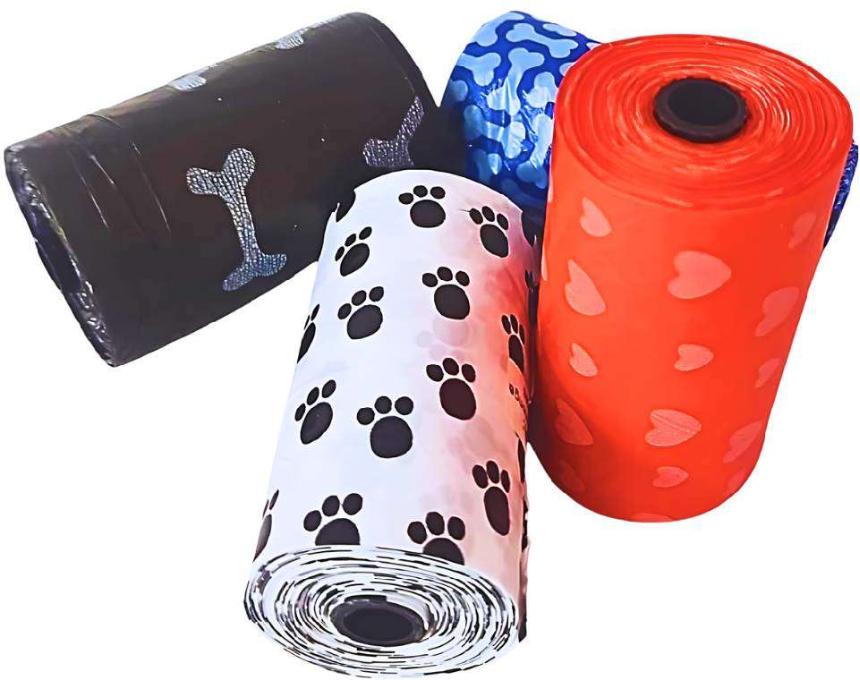 Refil Chalesco Sacolas Biodegradáveis para Kit Higiênico - Cores Variadas