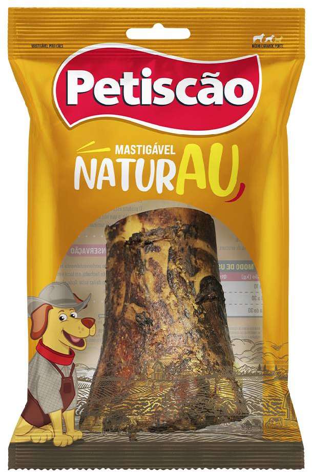 Osso Petiscão Defumado Tubinho da Canela - 1 Unidade