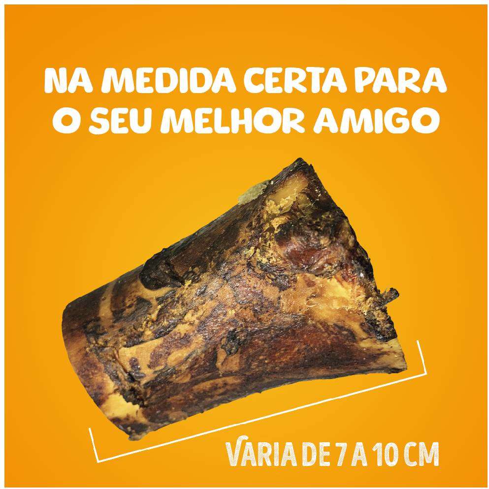 Osso Petiscão Defumado Tubinho da Canela - 1 Unidade