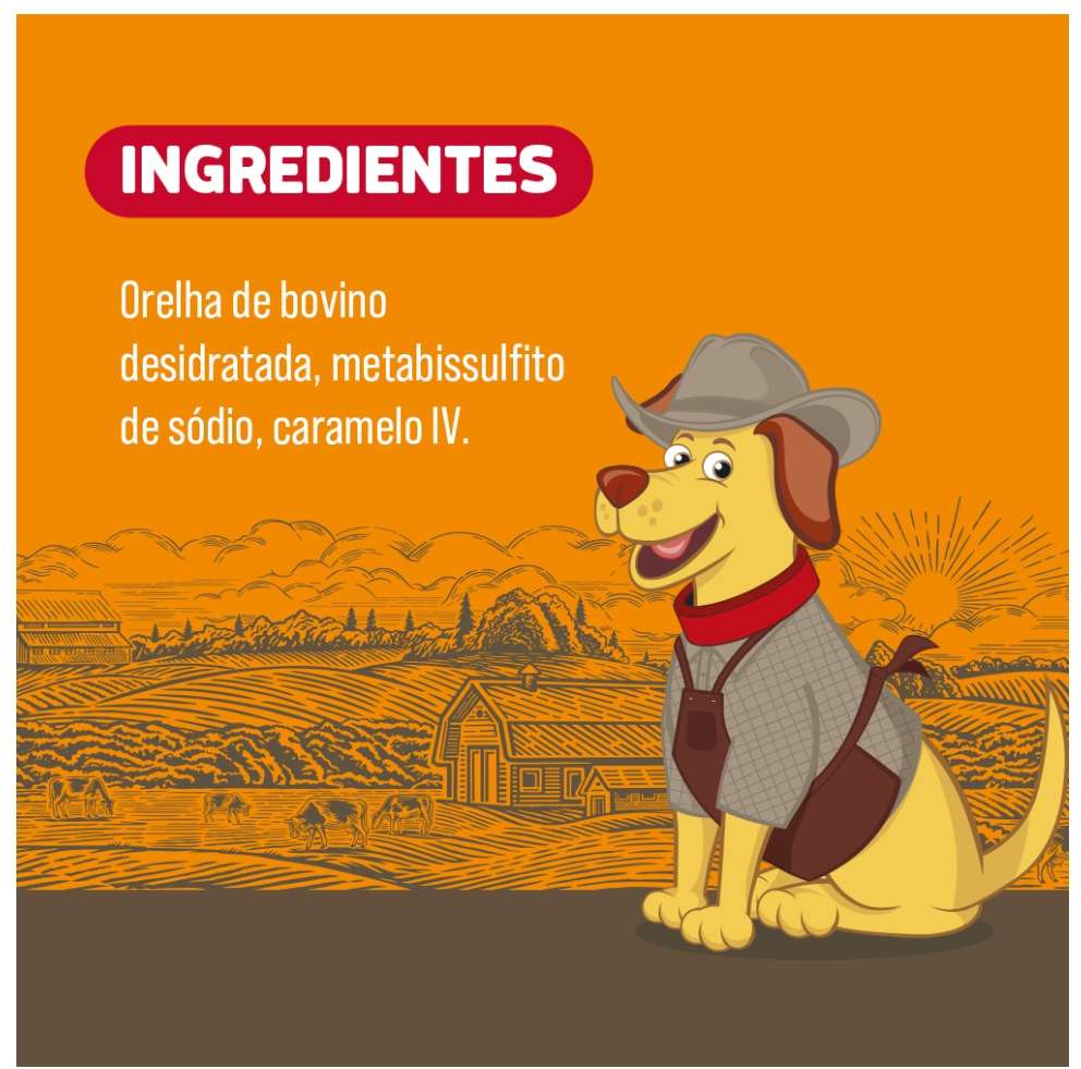 Petisco Petiscão para Cães Costela Defumada - 2 Unidades