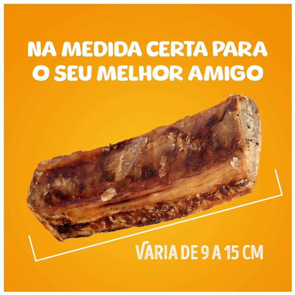 Petisco Petiscão para Cães Costela Defumada - 2 Unidades